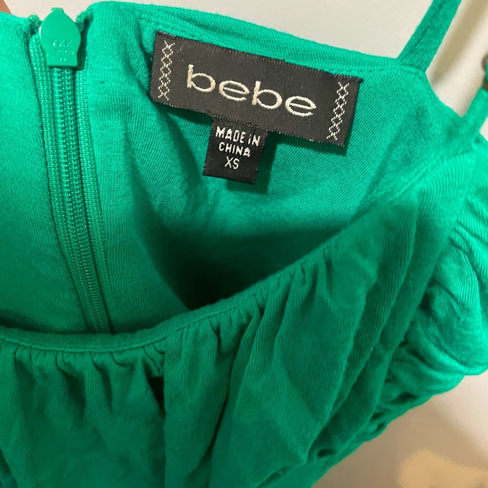 Bebe emerald Dress
